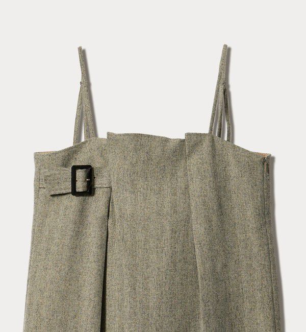 EMMEL REFINES「＜EMMEL REFINES＞EM ラップライク キャミサロペット」|オールインワン|