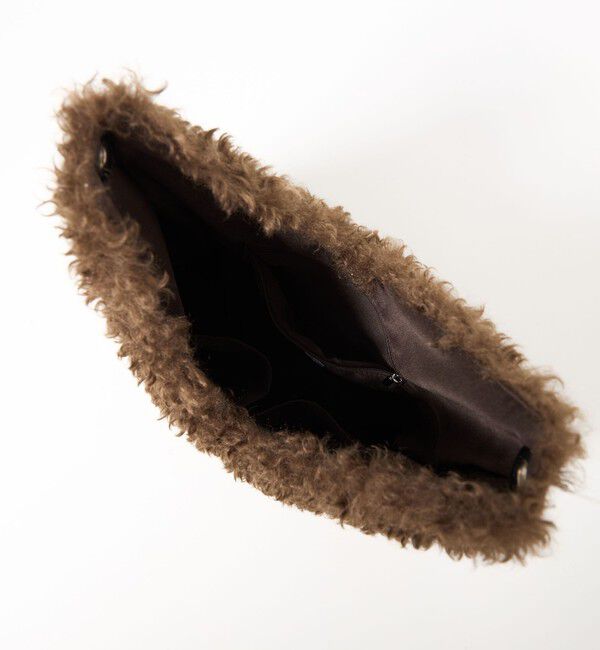 EMMEL REFINES「＜EMMEL REFINES＞EM カーリー フェイクファー １ショルダー トートバッグ」|トートバッグ|