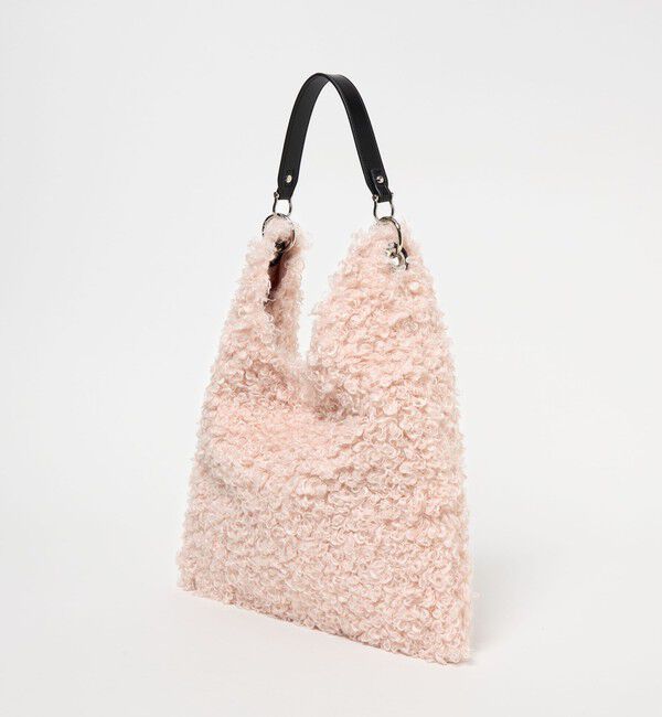 EMMEL REFINES「＜EMMEL REFINES＞EM カーリー フェイクファー １ショルダー トートバッグ」|トートバッグ|