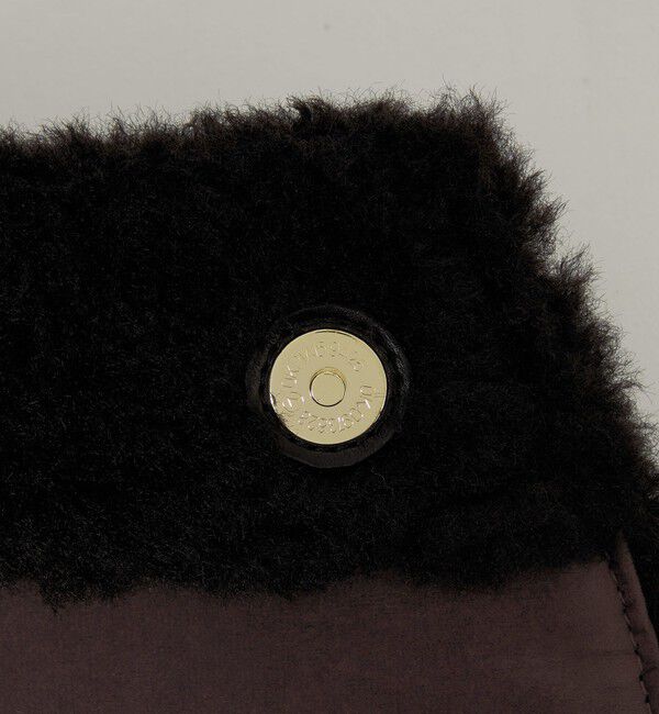 EMMEL REFINES「＜EMMEL REFINES＞EM フラップ ボア ショルダーバッグ」|ショルダー・メッセンジャー|