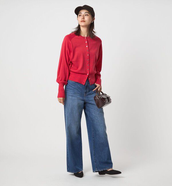 UNITED ARROWS green label relaxing「エブリニット 2WAY カーディガン ウォッシャブル」|カーディガン|