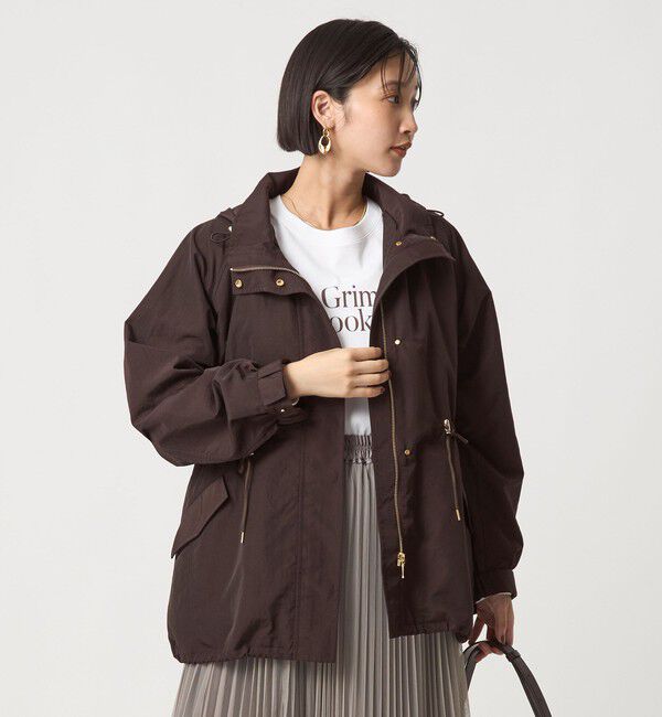 UNITED ARROWS green label relaxing「［size SHORTあり］2WAY マウンテンパーカー 撥水」|その他|MD.BROWN