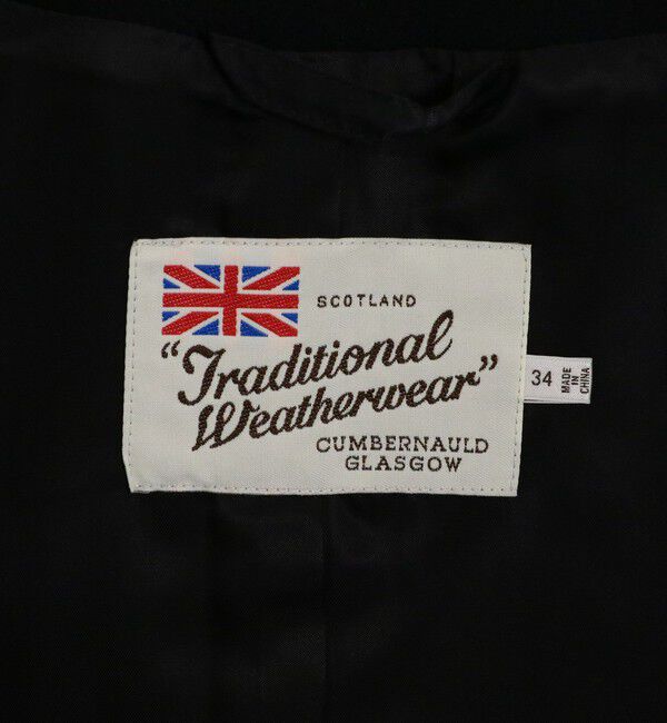 UNITED ARROWS green label relaxing「【別注】＜Traditional Weatherwear＞LINTON ノーカラー コート」|ノーカラーコート|