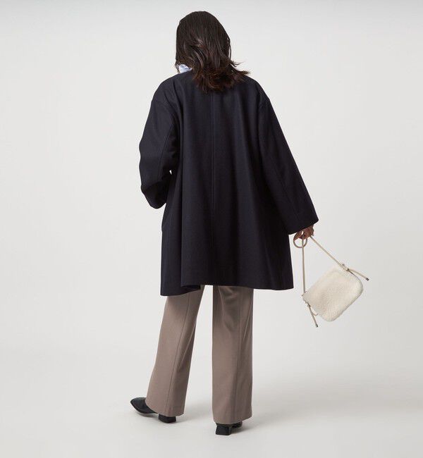 UNITED ARROWS green label relaxing「【別注】＜Traditional Weatherwear＞LINTON ノーカラー コート」|ノーカラーコート|