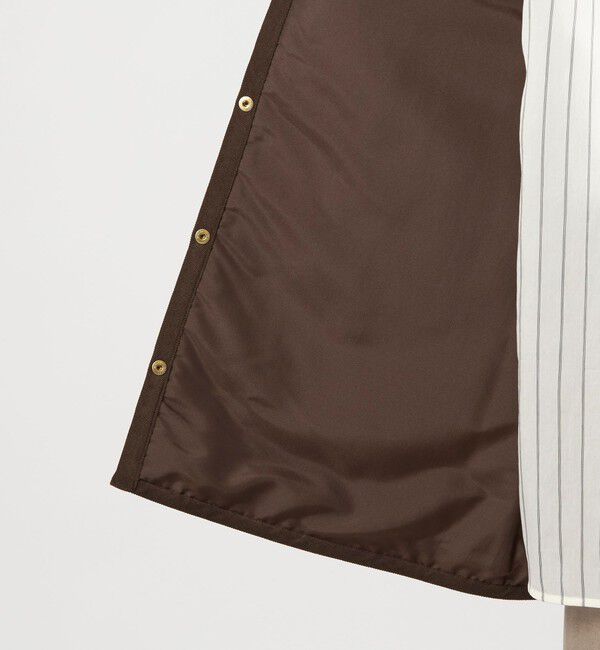 UNITED ARROWS green label relaxing「【別注】＜Traditional Weatherwear＞ARKLEY Aライン  キルティング  ミドル  コート」|ノーカラーコート|