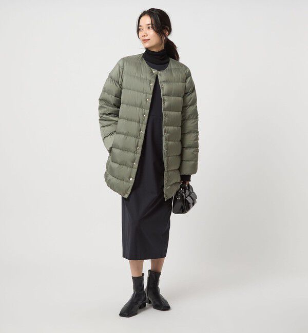 UNITED ARROWS green label relaxing「【別注】＜Traditional Weatherwear＞ロング ダウン コート」|ダウン|