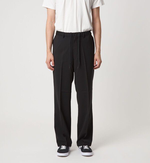 UNITED ARROWS green label relaxing「ポリエステル カルゼ ワイド ストレート ユーティリティパンツ イージーパンツ  -ストレッチ-」|その他|