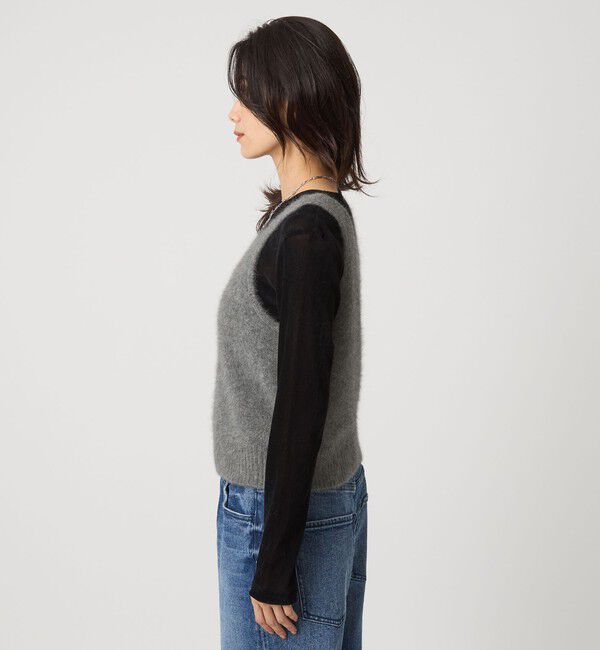 UNITED ARROWS green label relaxing「ヘアリー ニット キャミソール」|ベスト・ジレ|