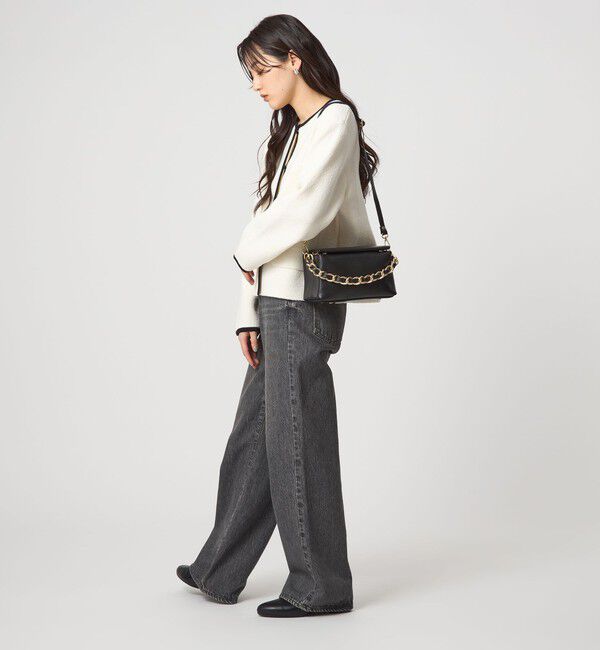 UNITED ARROWS green label relaxing「＜PRATO MADE IN ITALY＞キューブ チェーンバッグ」|ショルダー・メッセンジャー|