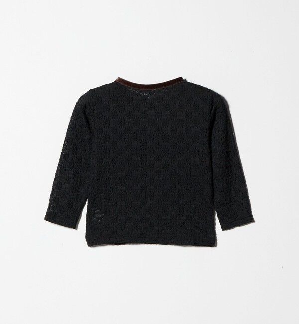 UNITED ARROWS green label relaxing「花柄 ジャガードトップス / キッズ  100cm-160cm」|Tシャツ・カットソー|