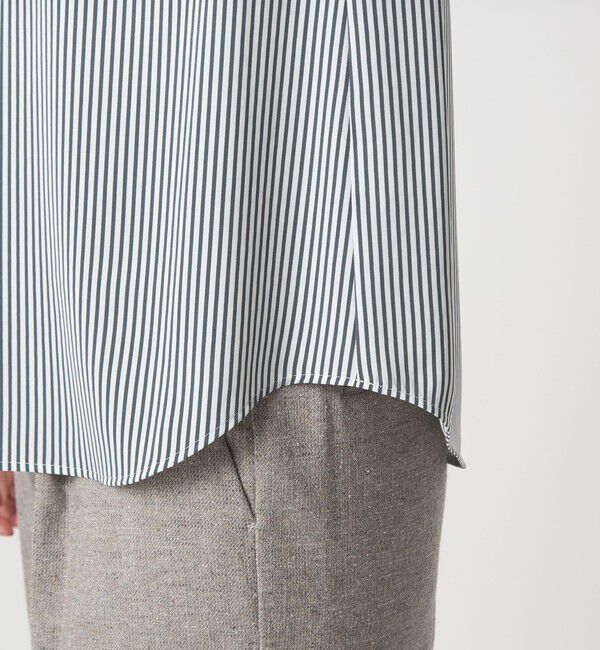 UNITED ARROWS green label relaxing「肩タック Vネック ブラウス マシンウォッシャブル UVカット」|シャツ・ブラウス|