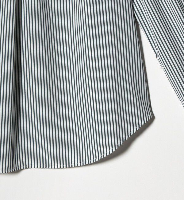 UNITED ARROWS green label relaxing「肩タック Vネック ブラウス マシンウォッシャブル UVカット」|シャツ・ブラウス|