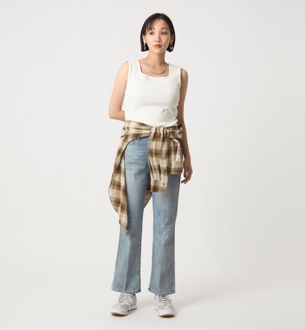 UNITED ARROWS green label relaxing「デコルテ フライス タンクトップ 2」|タンクトップ|