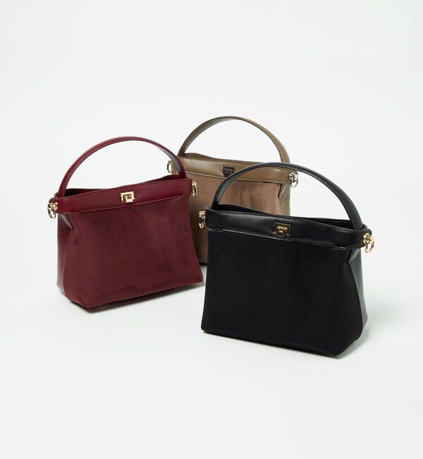 UNITED ARROWS green label relaxing「2WAY コンビ ワンハンドル バッグ / ショルダーバッグ 」|ショルダー・メッセンジャー|