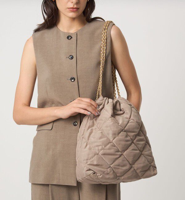 UNITED ARROWS green label relaxing「キルトチェーン ショルダーバッグ」|ショルダー・メッセンジャー|