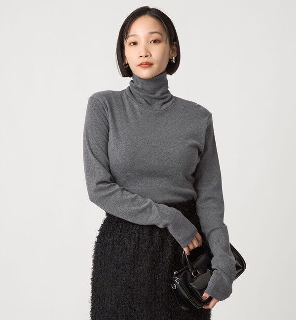 UNITED ARROWS green label relaxing「＜gicipi＞PREZZEMO タートルネック プルオーバー」|Tシャツ・カットソー|MD.GRAY