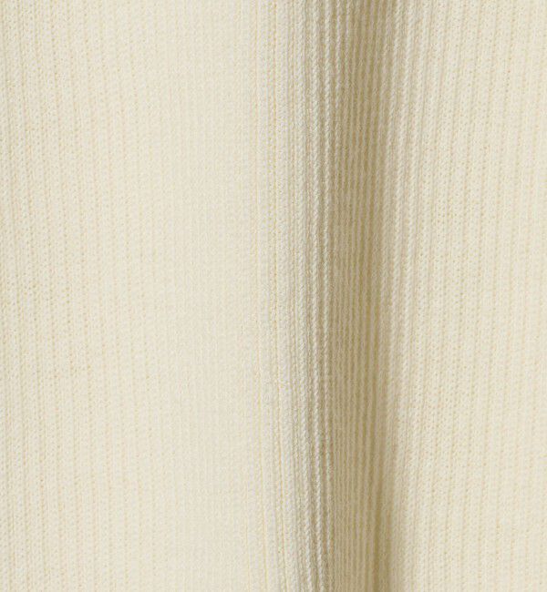 UNITED ARROWS green label relaxing「＜1_OF MINE＞リブ クルーネック 5分袖 ニット プルオーバー」|ニット・セーター|