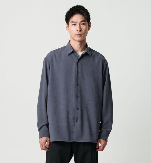 UNITED ARROWS green label relaxing「ワッシャーポプリン ボックス シャツ」|シャツ・ブラウス|ROYAL