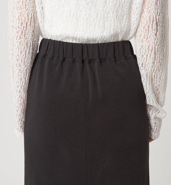 UNITED ARROWS green label relaxing「【WEB限定】＜at ease＞ダブルフェイス タイト スカート」|タイト|