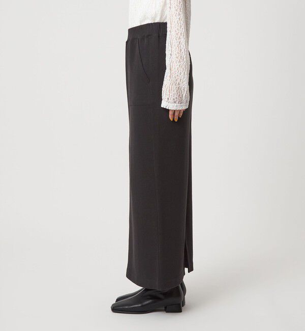 UNITED ARROWS green label relaxing「【WEB限定】＜at ease＞ダブルフェイス タイト スカート」|タイト|