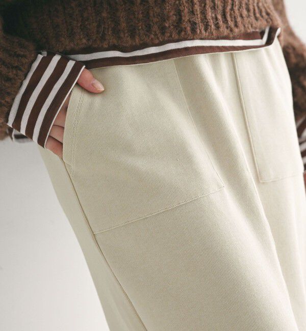 UNITED ARROWS green label relaxing「【WEB限定】＜at ease＞ダブルフェイス タイト スカート」|タイト|