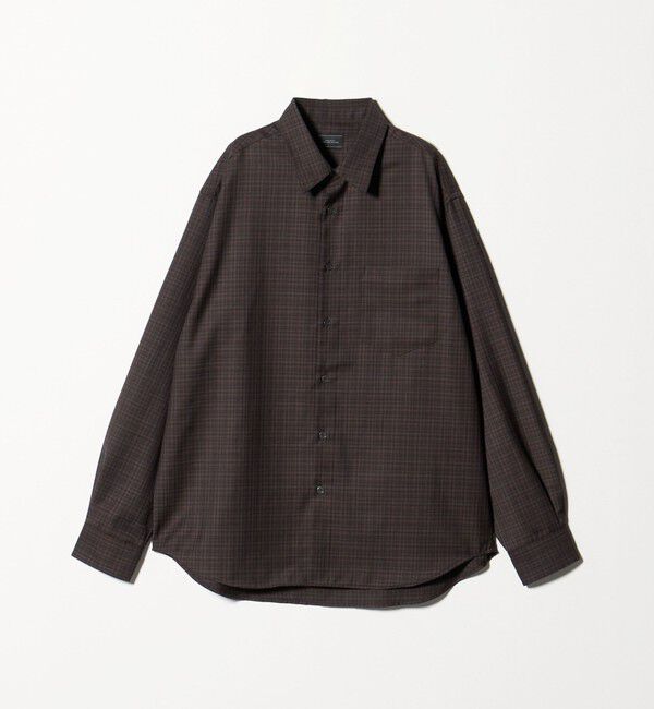 UNITED ARROWS green label relaxing「ウォッシャブル チェック ジャストルーズ シャツ」|シャツ・ブラウス|