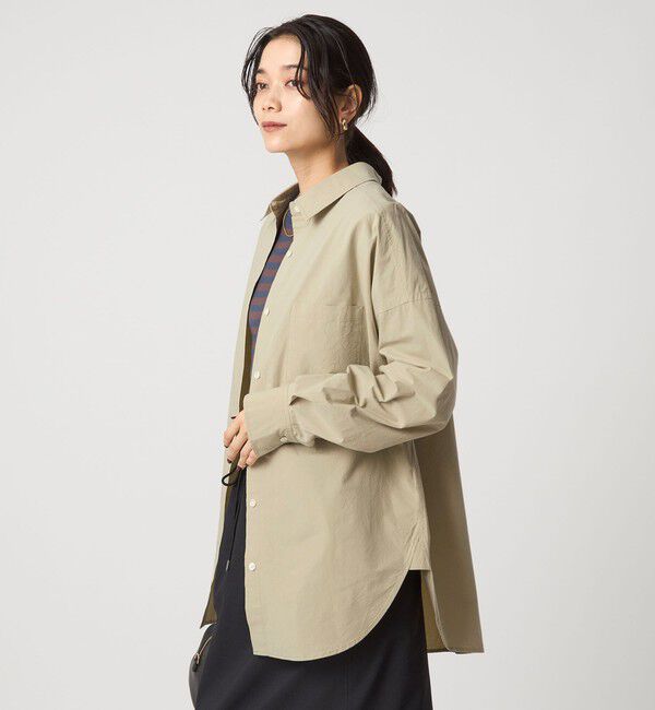 UNITED ARROWS green label relaxing「タイプライター オーバー シャツ」|シャツ・ブラウス|