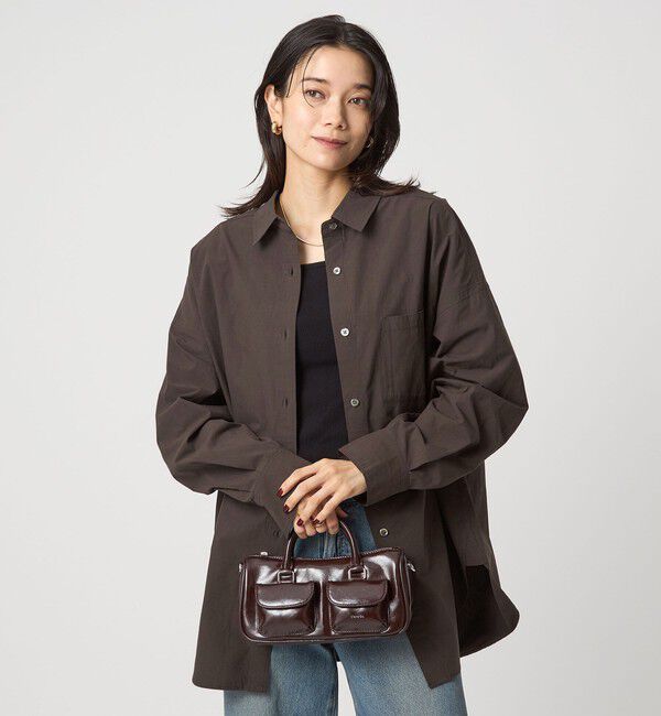 UNITED ARROWS green label relaxing「タイプライター オーバー シャツ」|シャツ・ブラウス|MD.BROWN