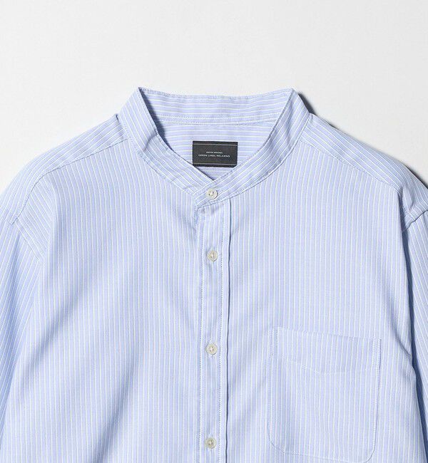 UNITED ARROWS green label relaxing「W/R オックス バンドカラー シャツ」|シャツ・ブラウス|