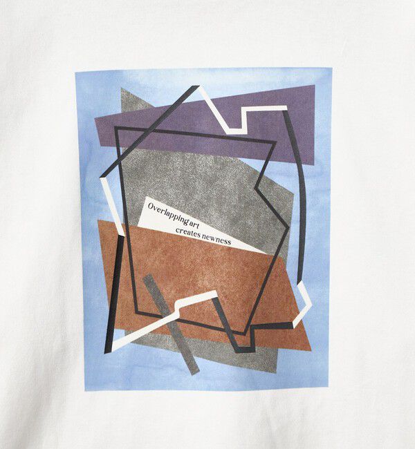 UNITED ARROWS green label relaxing「＜Phospho Graphica＞グラフィック ロングスリーブ Tシャツ」|Tシャツ・カットソー|