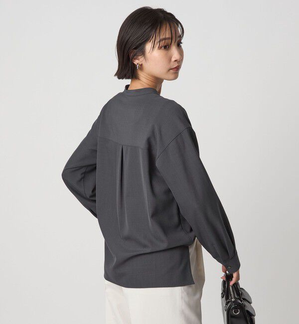 UNITED ARROWS green label relaxing「スキッパー ポケット ロングスリーブ シャツ マシンウォッシャブル」|シャツ・ブラウス|