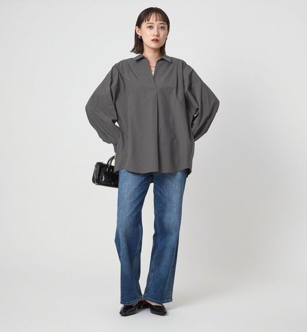 UNITED ARROWS green label relaxing「スキッパー ドルマン シャツ」|シャツ・ブラウス|