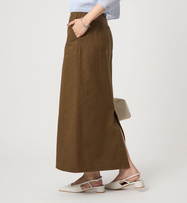 UNITED ARROWS green label relaxing「デニム スカート」|台形|