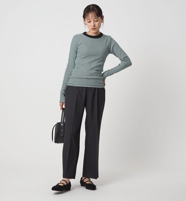 UNITED ARROWS green label relaxing「【別注】＜Robert P. Miller＞ボーダー ロングスリーブ Tシャツ」|Tシャツ・カットソー|