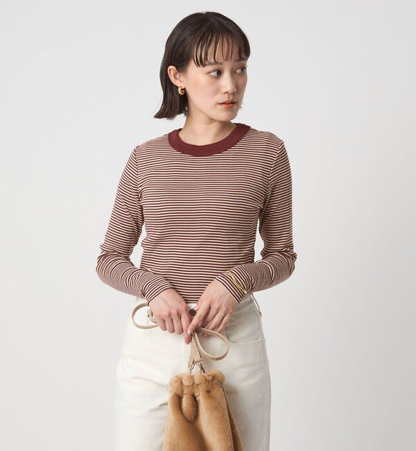 UNITED ARROWS green label relaxing「【別注】＜Robert P. Miller＞ボーダー ロングスリーブ Tシャツ」|Tシャツ・カットソー|