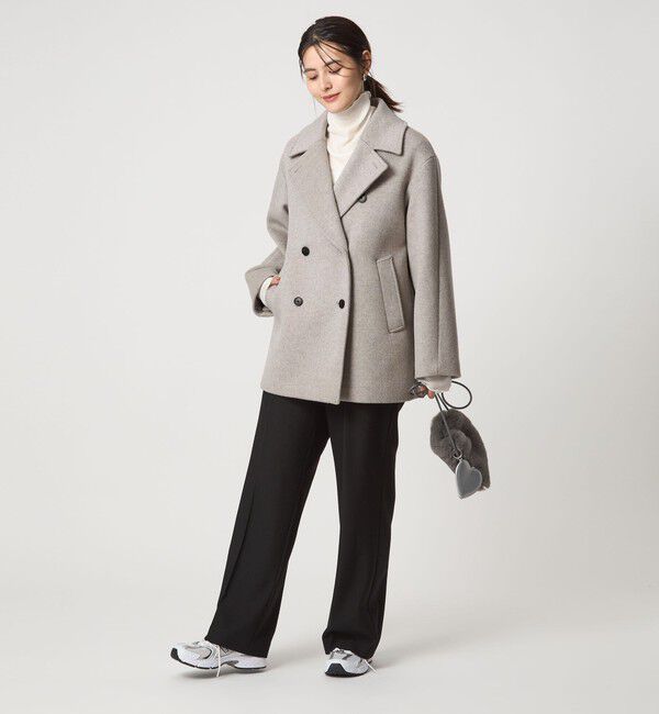 UNITED ARROWS green label relaxing「［size SHORTあり］＜1_OF MINE＞W ピーコート」|ピーコート|