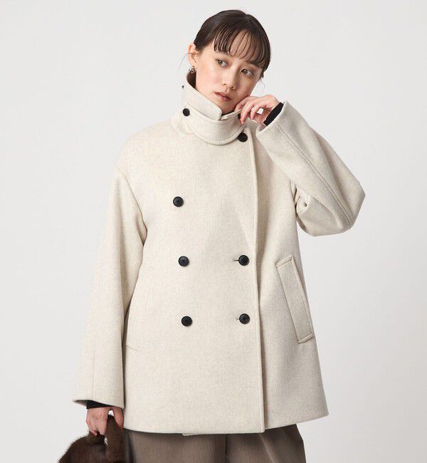 UNITED ARROWS green label relaxing「［size SHORTあり］＜1_OF MINE＞W ピーコート」|ピーコート|