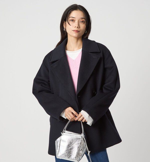 UNITED ARROWS green label relaxing「［size SHORTあり］＜1_OF MINE＞W ピーコート」|ピーコート|