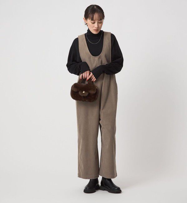 UNITED ARROWS green label relaxing「オルマイ コール ジャージー オールインワン マシンウォッシャブル ストレッチ」|オールインワン|MOCA