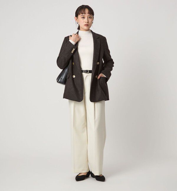 UNITED ARROWS green label relaxing「［size SHORTあり］スラブ ダブル ジャケット」|テーラードジャケット|