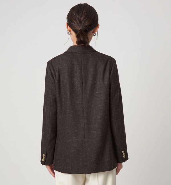 UNITED ARROWS green label relaxing「［size SHORTあり］スラブ ダブル ジャケット」|テーラードジャケット|