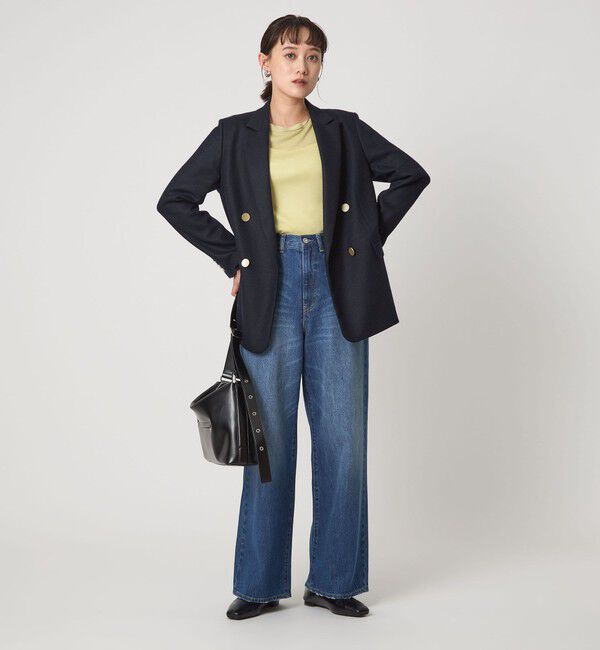 UNITED ARROWS green label relaxing「［size SHORTあり］スラブ ダブル ジャケット」|テーラードジャケット|