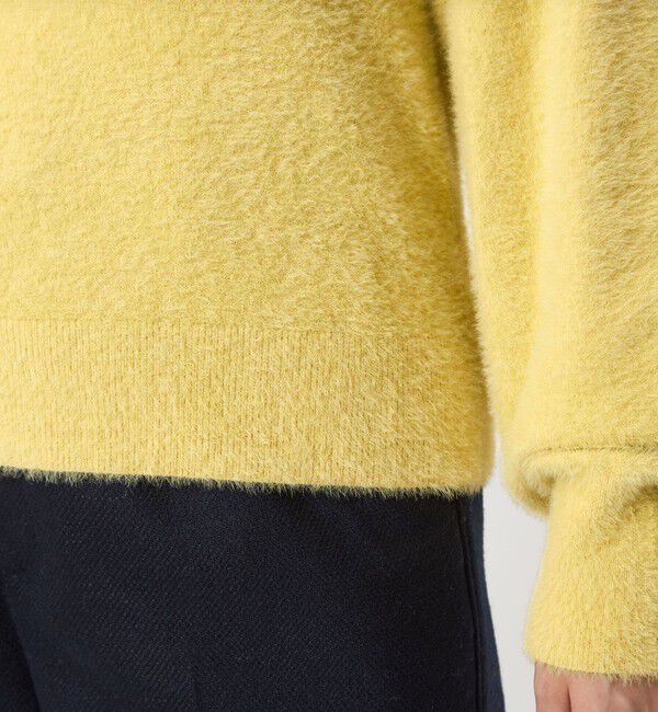 UNITED ARROWS green label relaxing「フラッフ フェザーヤーン ロングスリーブ ニット プルオーバー」|ニット・セーター|