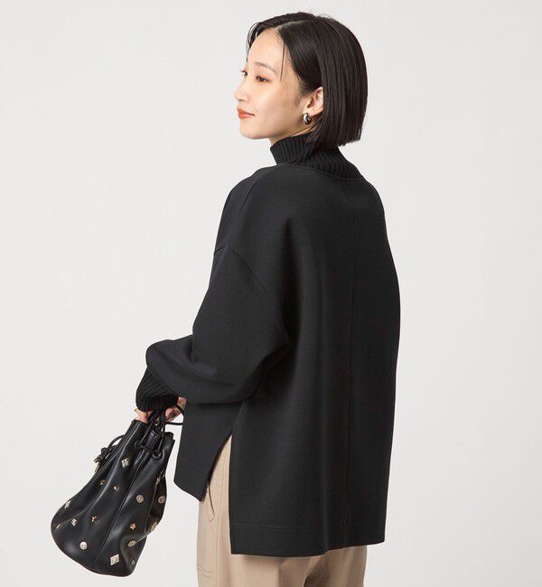 UNITED ARROWS green label relaxing「ダンボール リブ タートル プルオーバー」|Tシャツ・カットソー|