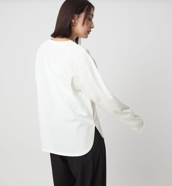 UNITED ARROWS green label relaxing「【WEB限定】＜at ease＞ロングスリーブ カットソー UVカット」|Tシャツ・カットソー|