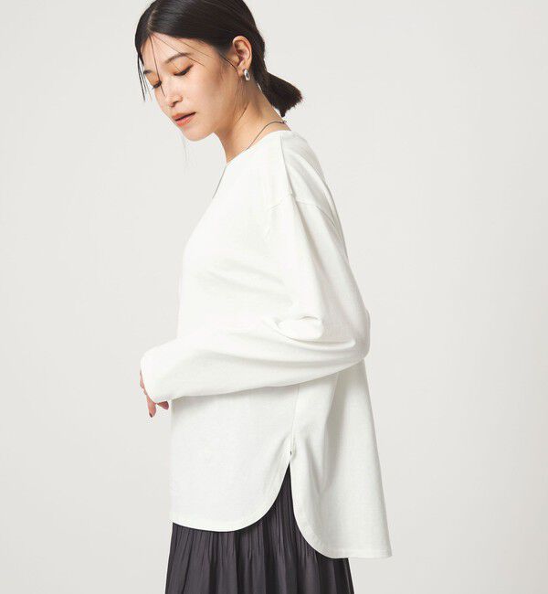 UNITED ARROWS green label relaxing「【WEB限定】＜at ease＞ロングスリーブ カットソー UVカット」|Tシャツ・カットソー|