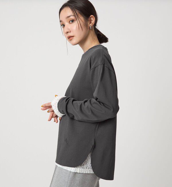 UNITED ARROWS green label relaxing「【WEB限定】＜at ease＞ロングスリーブ カットソー UVカット」|Tシャツ・カットソー|