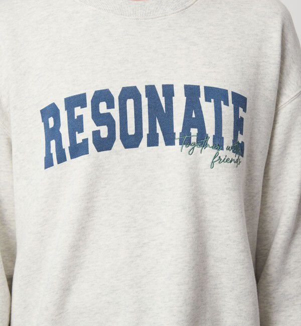 UNITED ARROWS green label relaxing「【WEB限定】＜at ease＞ロゴ スウェット プルオーバー」|スウェット・ジャージ|