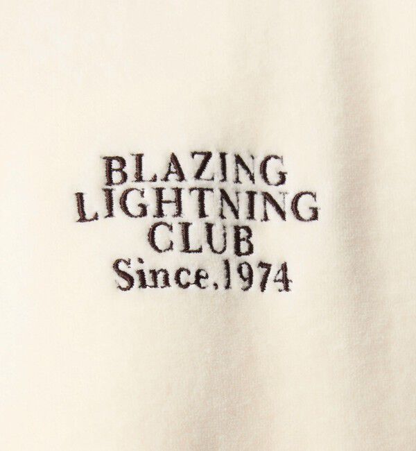 UNITED ARROWS green label relaxing「【WEB限定】＜at ease＞ベロア ハーフジップ プルオーバー」|Tシャツ・カットソー|