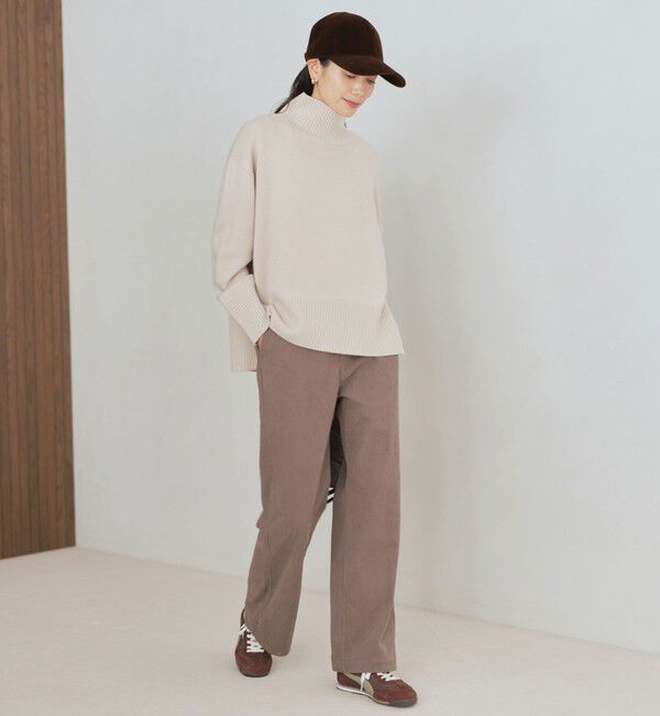 UNITED ARROWS green label relaxing「［size SHORTあり］SERENITY ハイネック プルオーバー ニット」|ニット・セーター|